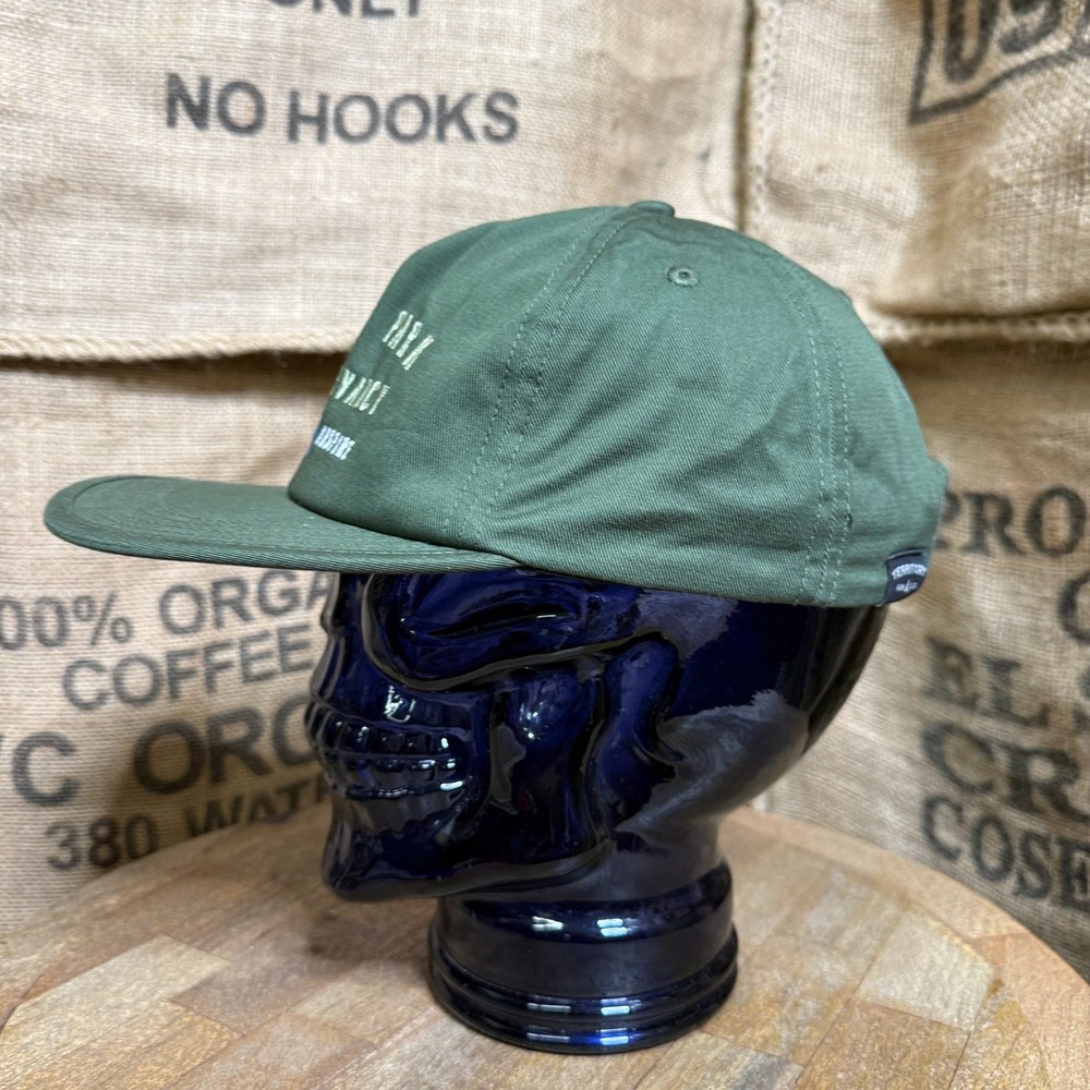Forest Park Conservancy Territory Run Co Green Cotton Hat Cap Strapback Portland - Picture 2 of 6